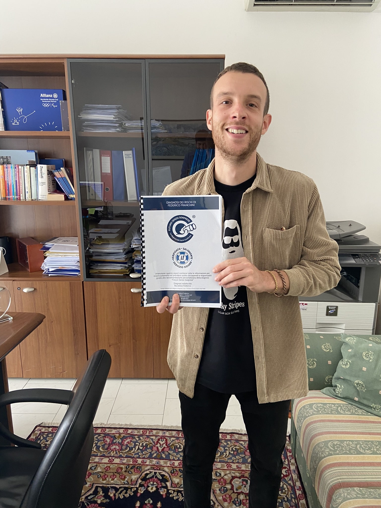 Federico Franchini, cliente Gruppo Fides, Consulenza Assicurativa Cecina